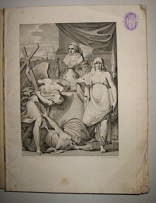 Francesco (a cura di) Squarzoni Alla Santità  di Pio VII felicemente regnante pel suo glorioso ritorno a Roma nel giorno XXIV Maggio 1814 ed al possesso della città  e provincia di Ferrara preso nel giorno XVIII Luglio 1815. Applausi poetici 1815 Ferrara G. Bresciani